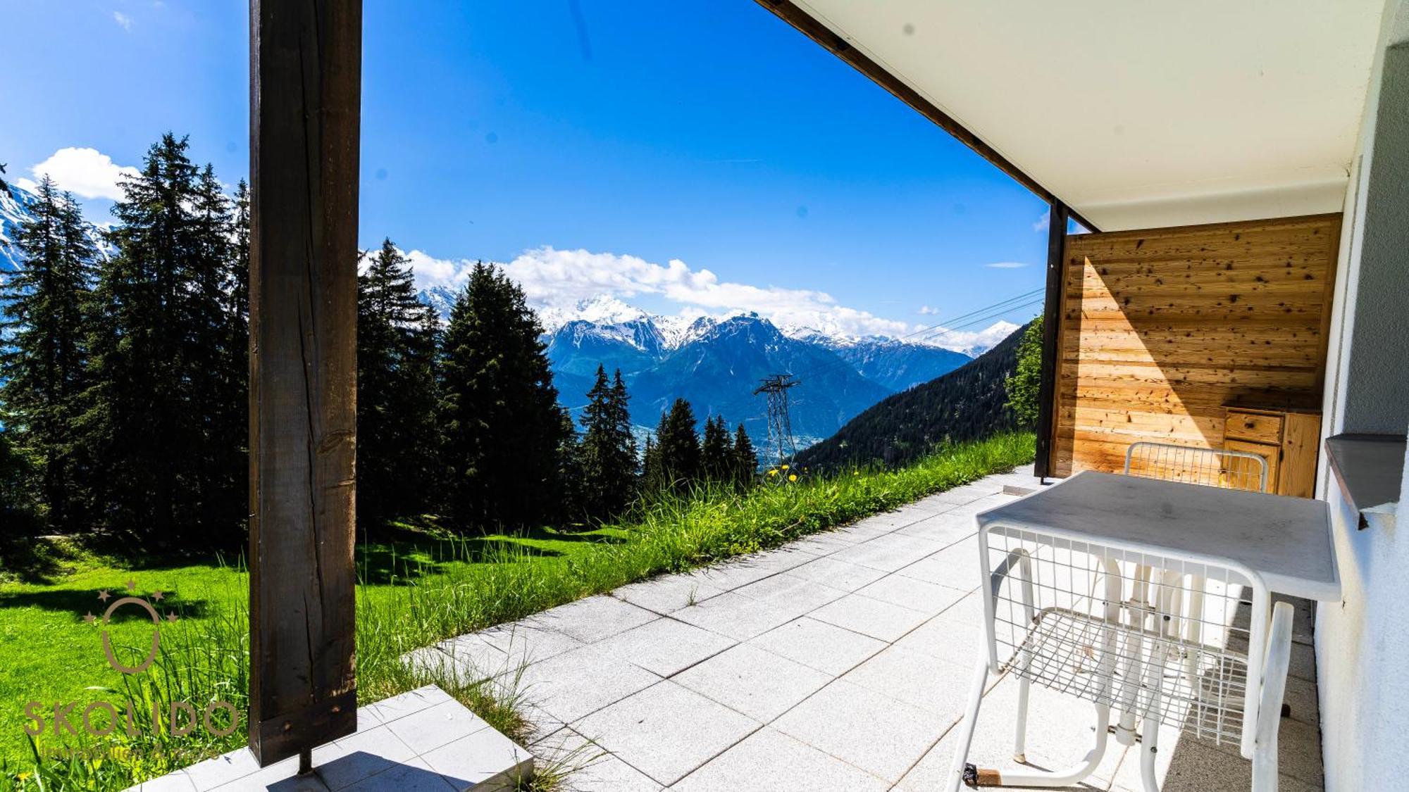 Haus Caroline, Riederalp Mitte Lejlighed Eksteriør billede
